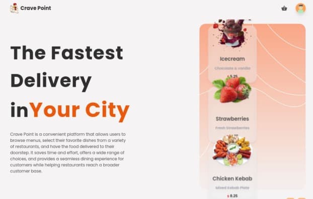 Ecommerce Food Application